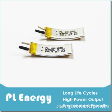 The Bluetooth Bracelet Lipo Battery 3.7V 43mAh